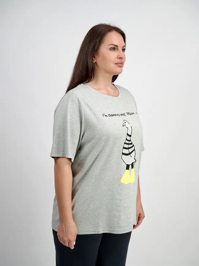 Футболка с принтом 