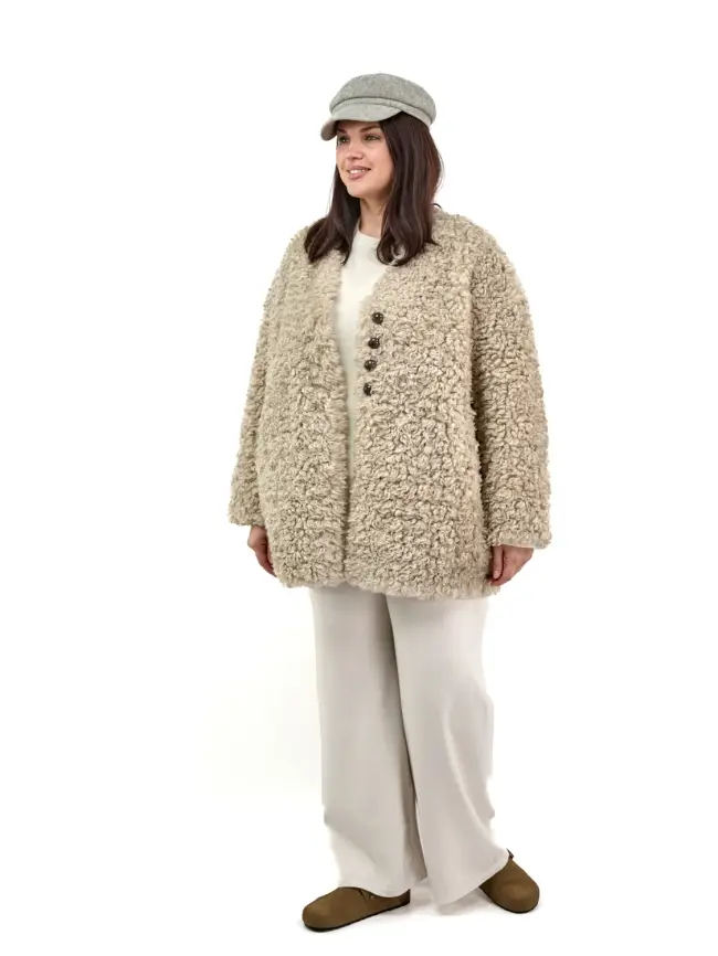 Дубленка 18925 Размер 50-58 фото 29