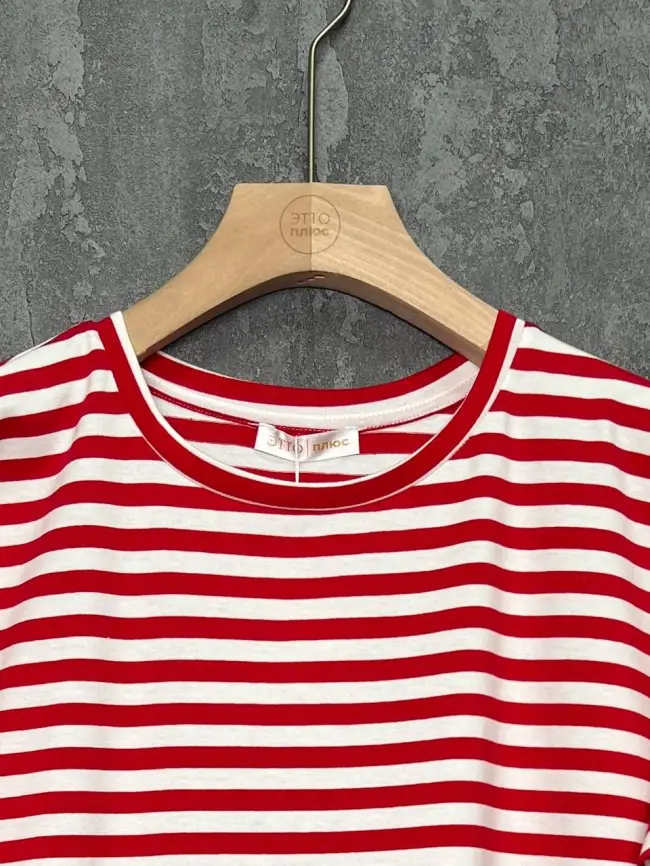 Футболка в полоску ЭттоПлюс 010-1 фото 26