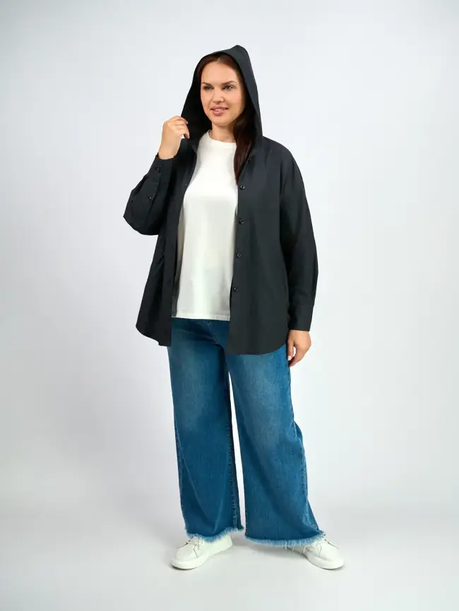 Рубашка ветровка 26330 Размеры 50-58 фото 2