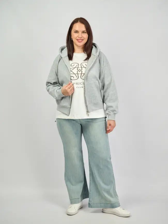 Худи зип утепленное 10 Размер 46-54 фото 57