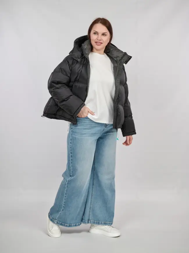 Пуховик зимний короткий 9903 Размер 50-58 фото 131