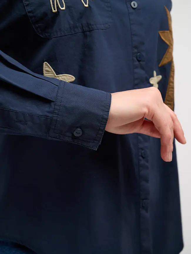 Рубашка 9115 Размер 48-56 фото 4