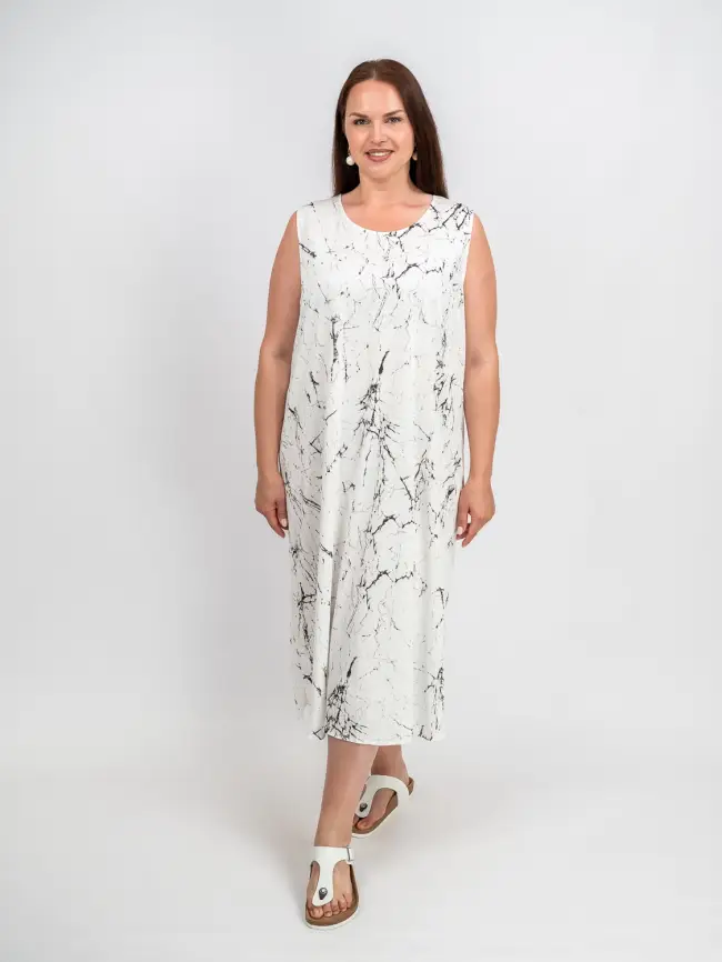 Сарафан ЭттоПлюс 049 размеры 54- 60 фото 4