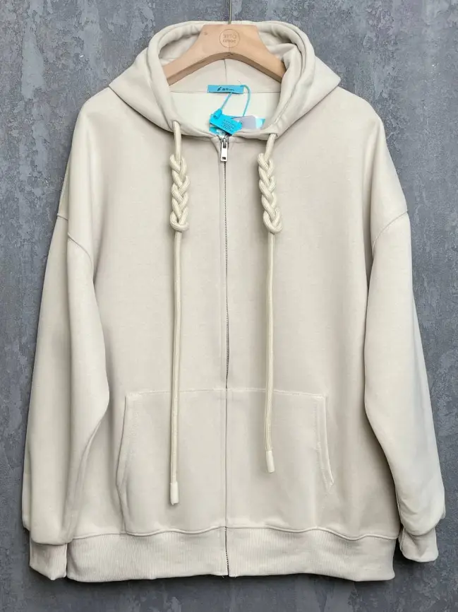 Худи зип утепленное оверсайз размер 50-58 506 фото 10