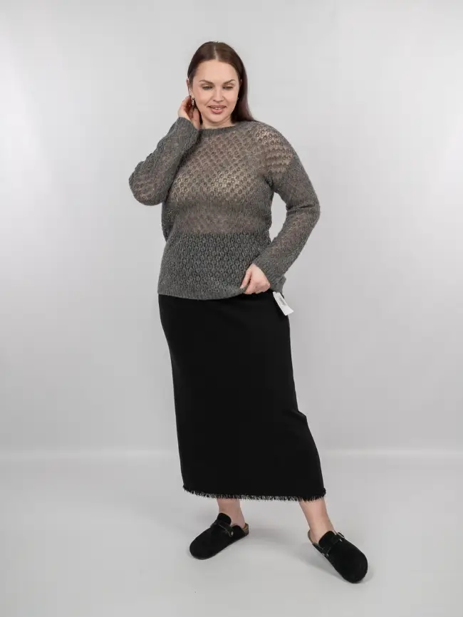 Джемпер 1530 Размер 50-58 фото 23