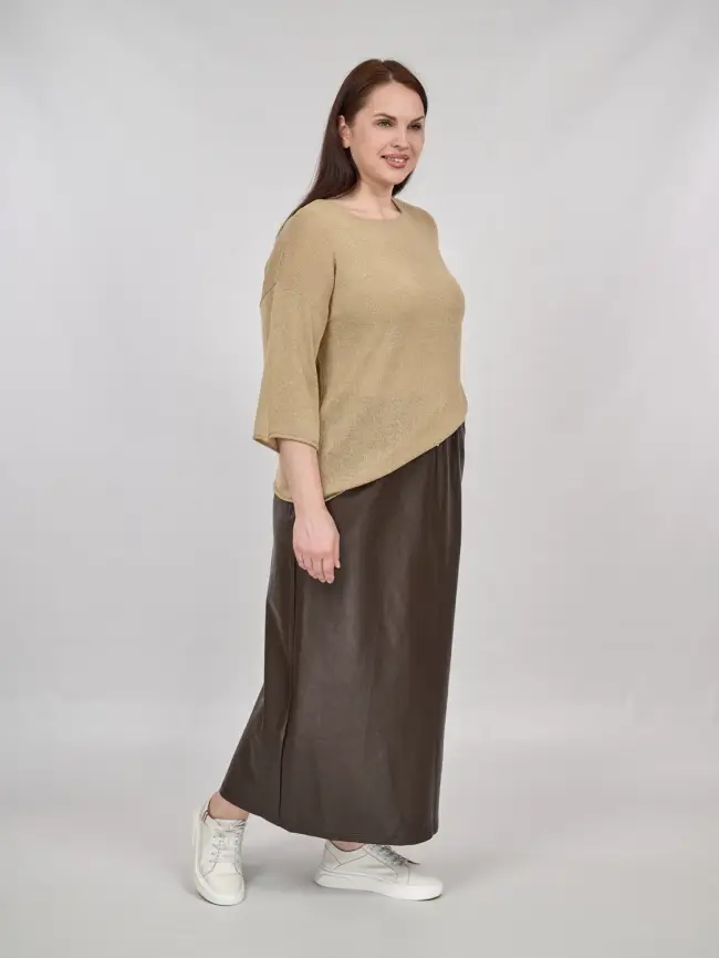 Джемпер облегченный ЭттоПлюс 25107-1 Размер 50-58. фото 94