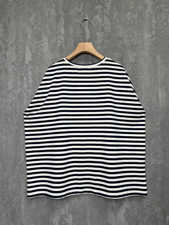 Футболка в полоску ЭттоПлюс 010-1 фото 23