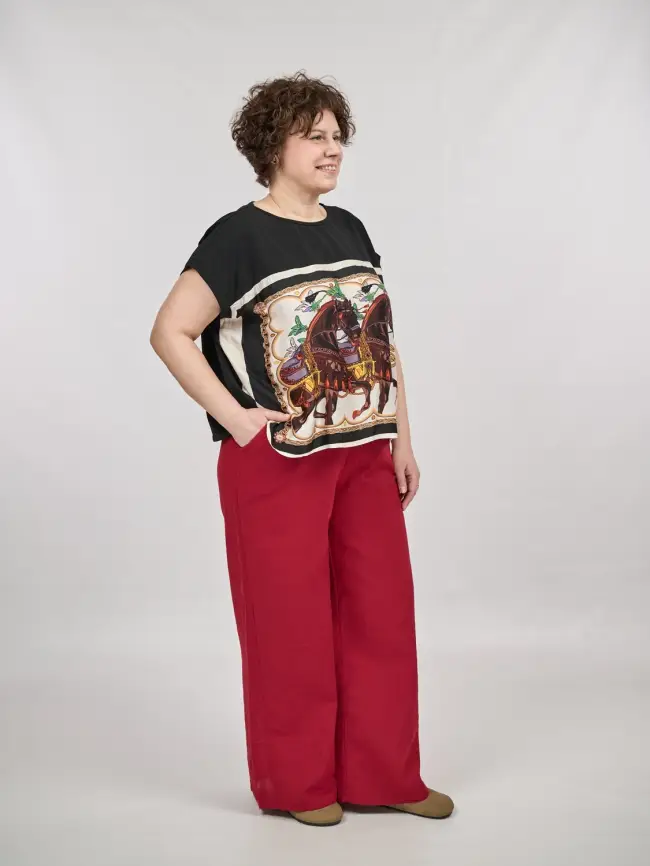 Палаццо 617 Размер 48-54 фото 3