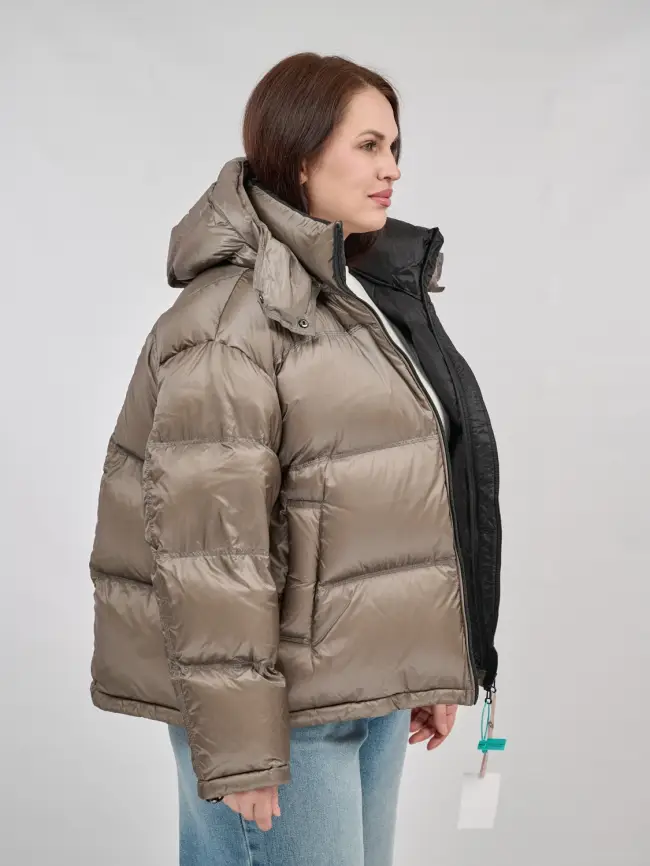 Пуховик зимний короткий 9903 Размер 50-58 фото 81