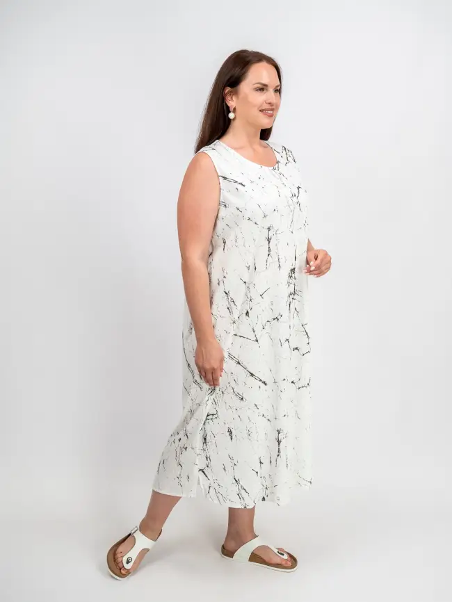 Сарафан ЭттоПлюс 049 размеры 54- 60 фото 3