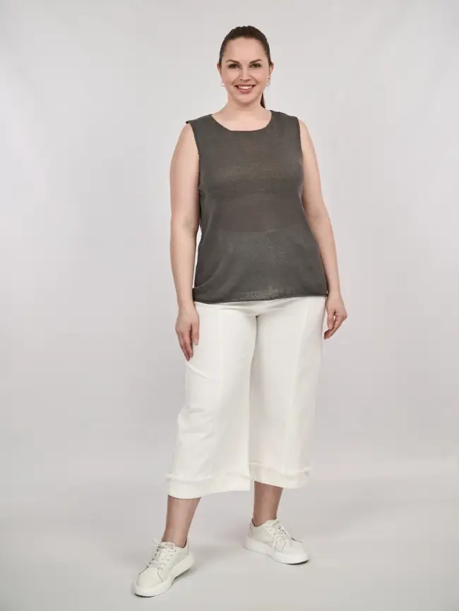 Кюлоты джинсовые 36210 фото 52