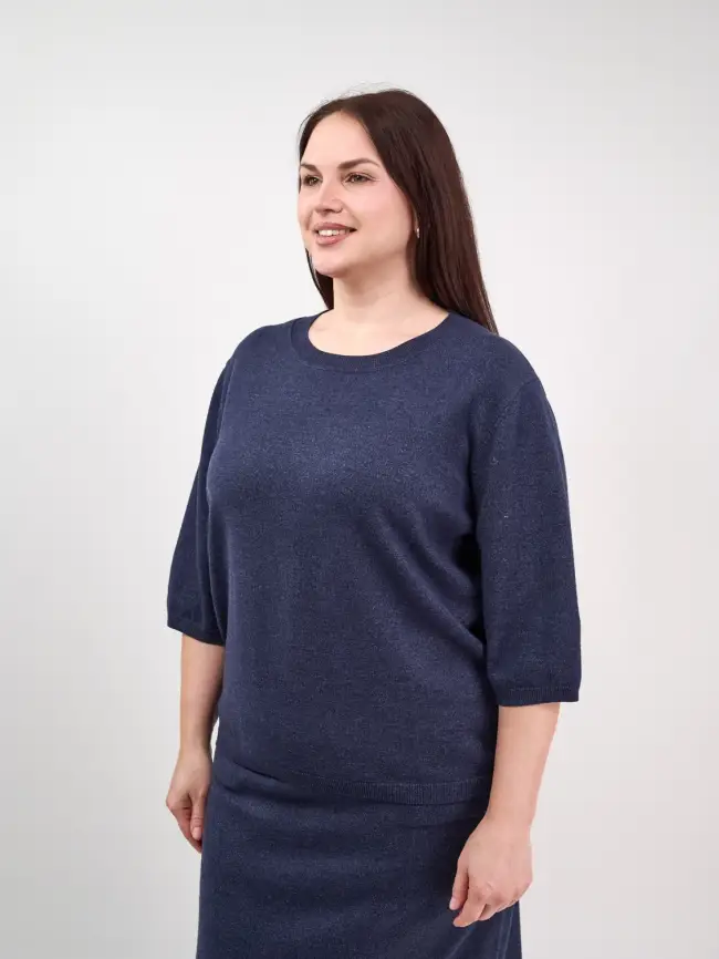 Джемпер 25412 ЭттоПлюс Размер 50-58 фото 24