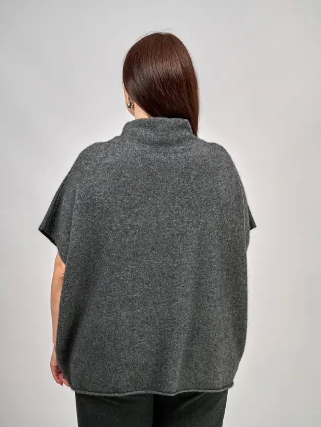 Жилет с кашемиром 68238 Размер 48-60 фото 5