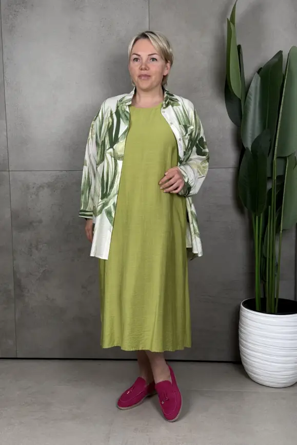 Сарафан ЭттоПлюс 047 размеры 52- 56 фото 63