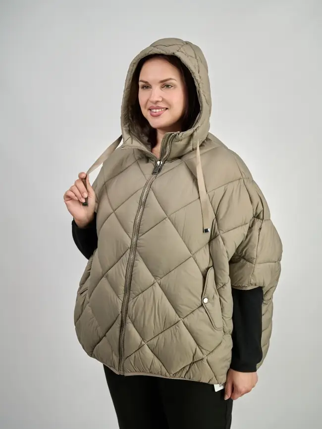 Пончо Италия 2335 Размер 48-58 фото 30