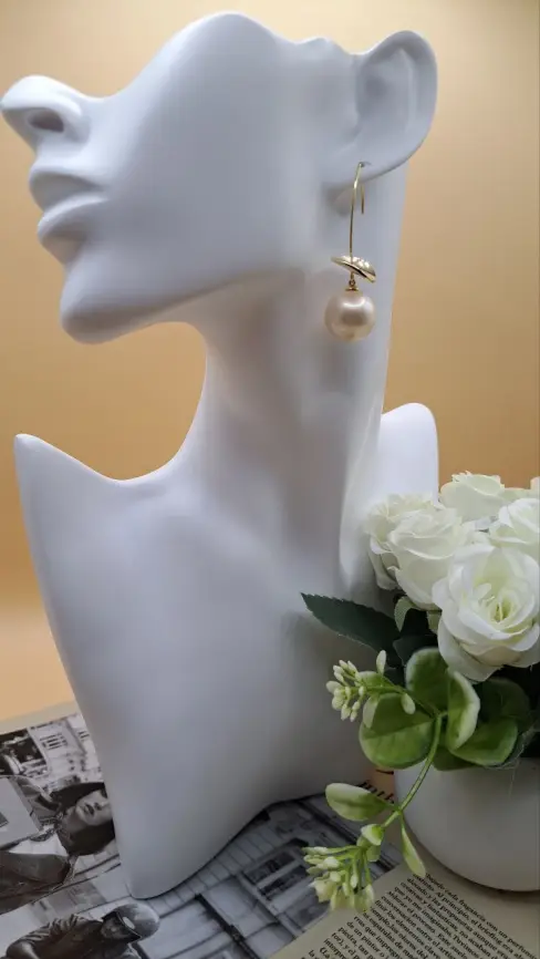 Серьги с Жемчужиной Б330036 фото 1