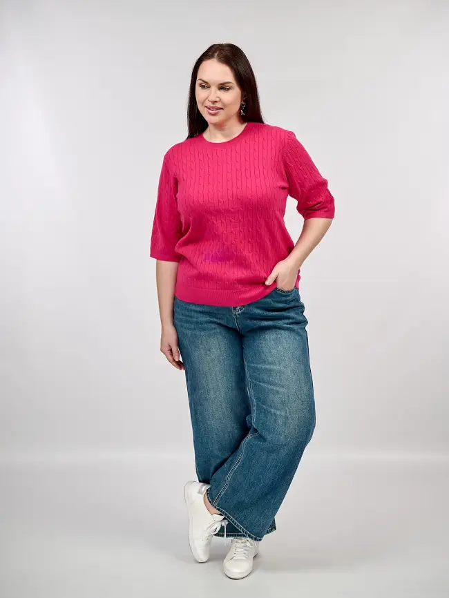 Джемпер 68525 ЭттоПлюс Размер 48-56 фото 20