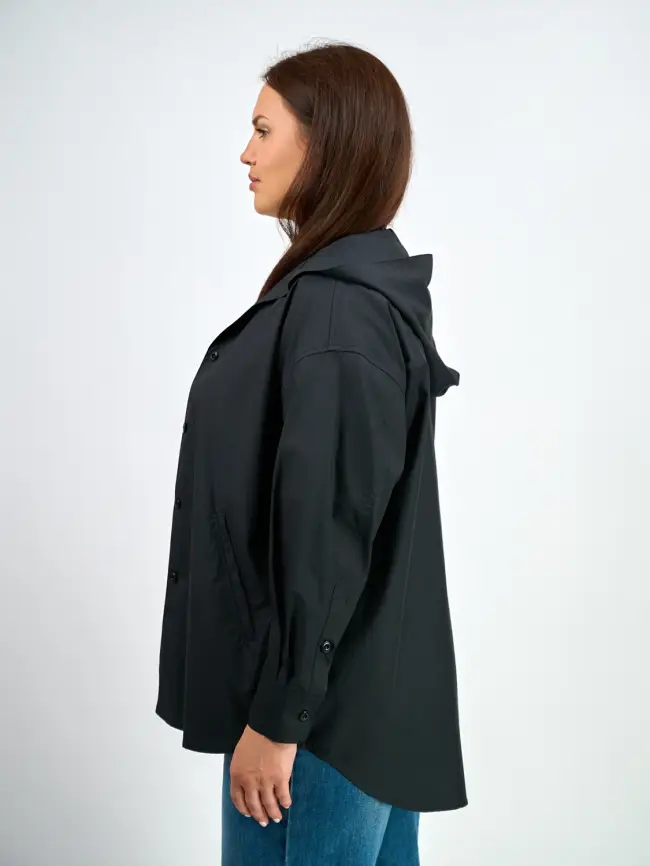 Рубашка ветровка 26330 Размеры 50-58 фото 3