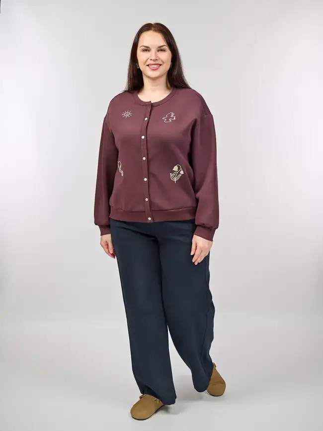 Кардиган 3510-1 Размер 50-58 фото 31