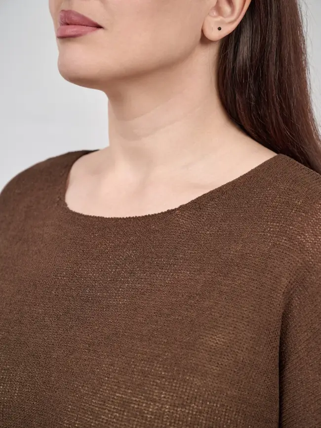 Джемпер облегченный ЭттоПлюс 25107-1 Размер 50-58. фото 117