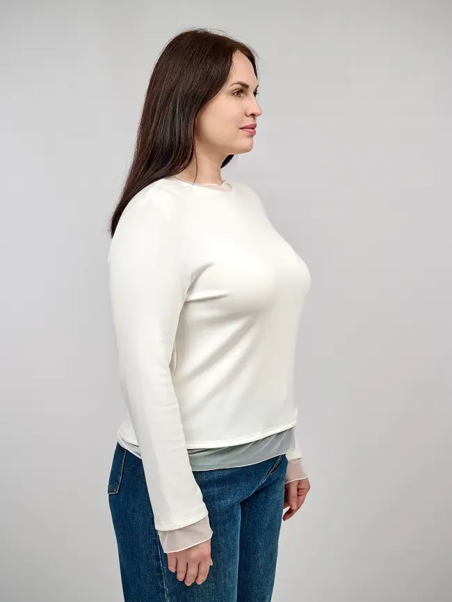 Лонгслив 25253 Размер 50-54 фото 6