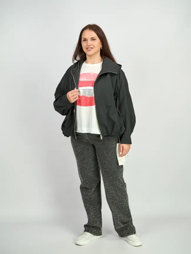 Ветровка с капюшоном 25170 Размер 50-60 фото 59