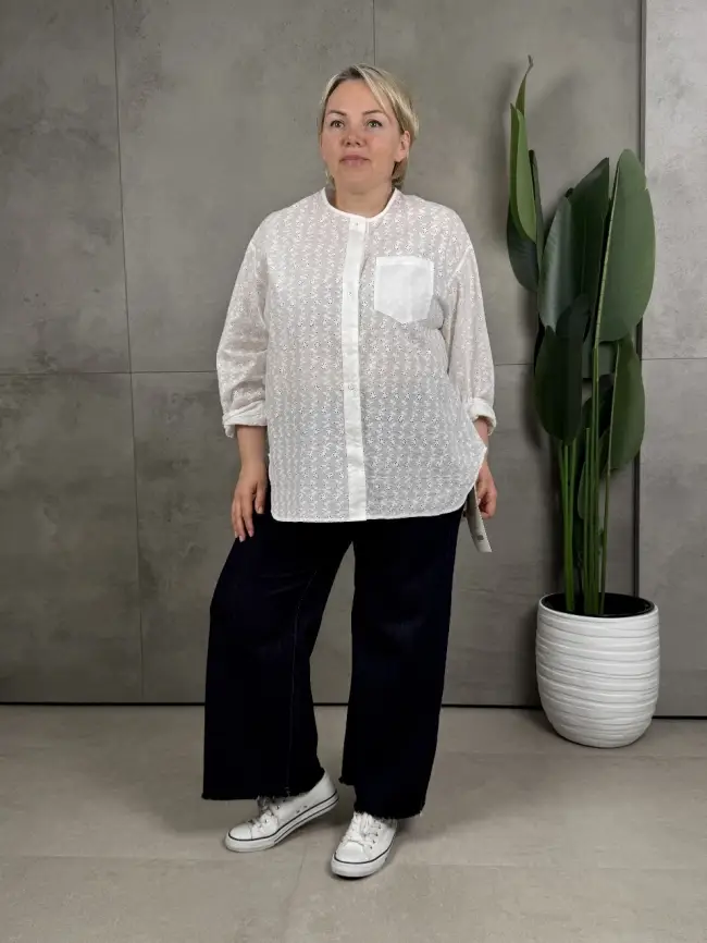 Рубашка шитье 95036 фото 13