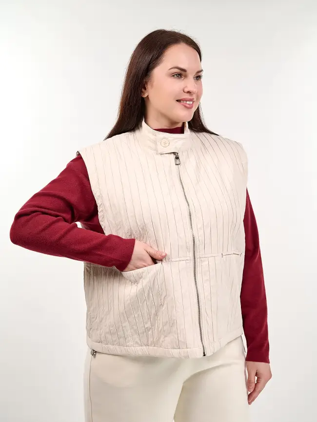 Жилет 28236 Размер 50-58 фото 20