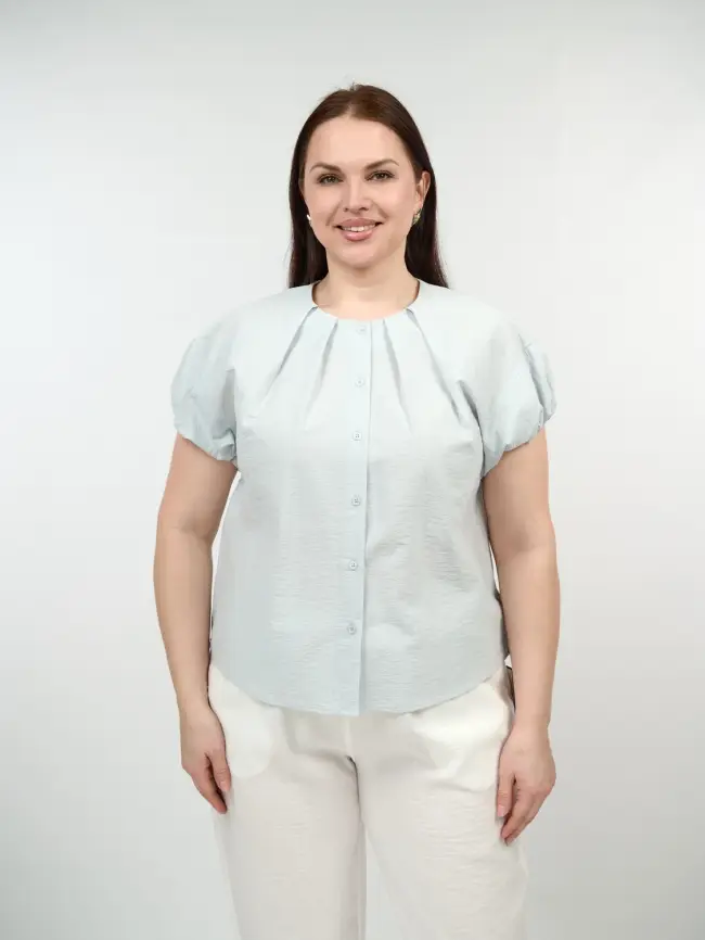 Блуза 9511 размер 52- 56 фото 2