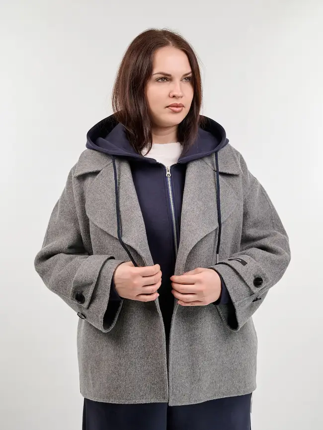 Пальто 0719 ЭттоПлюс Размер 50-58 фото 1