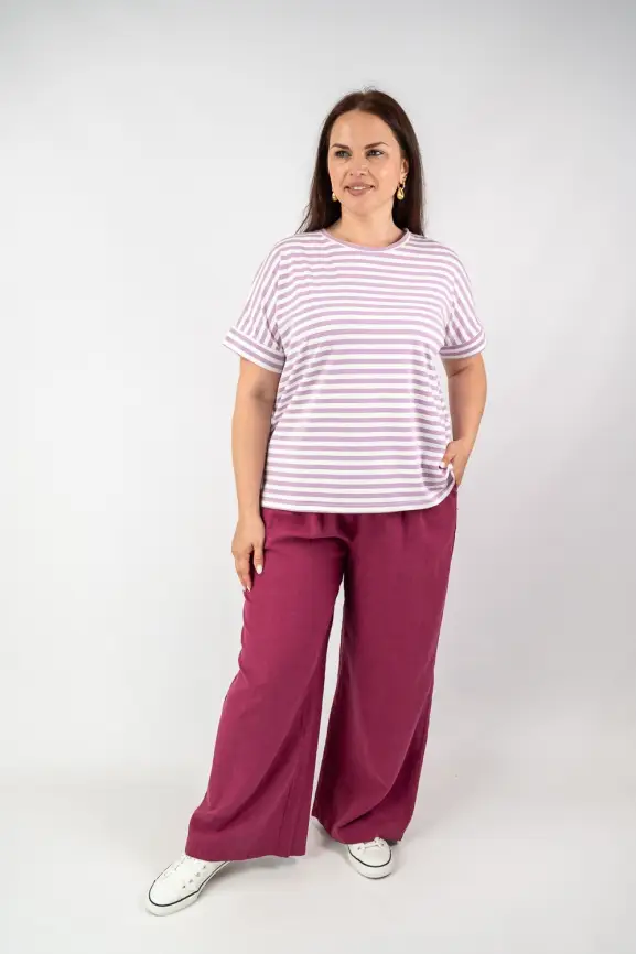 Футболка в полоску ЭттоПлюс 010-1 фото 31