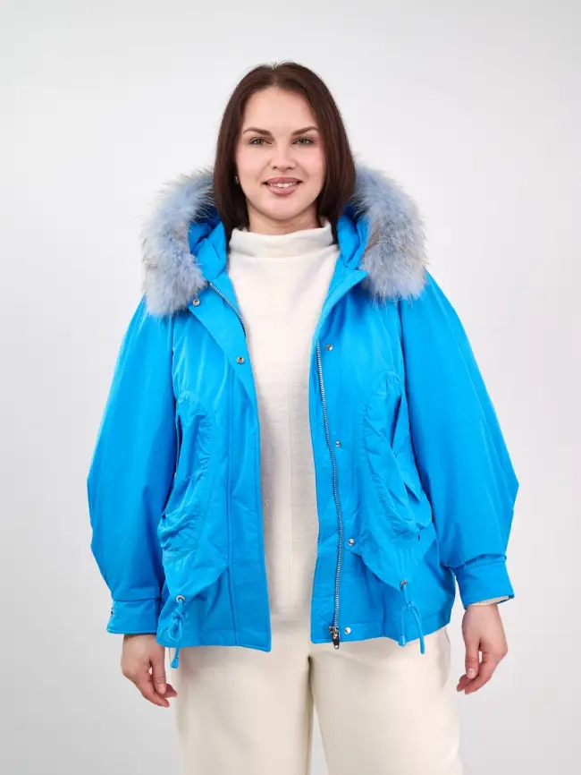Пуховая куртка "Снежок" 8998 фото 1