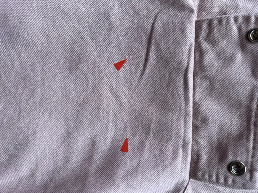 Куртка джинсовая(пудра)88203 Уценка фото 3