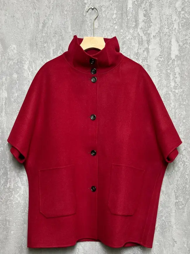 Пальто шерсть 0718 Размер 50-58 фото 17