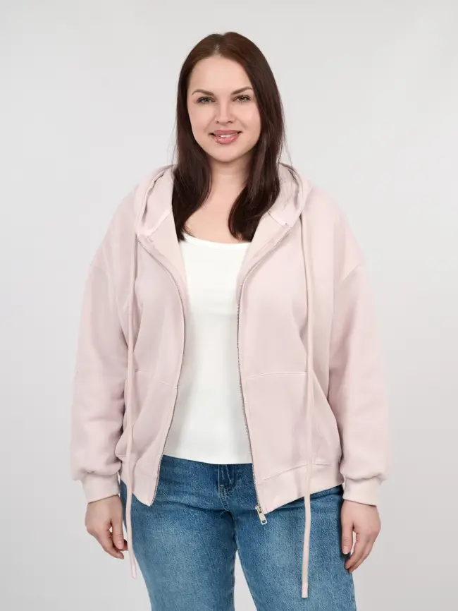 Худи зип оверсайз 505 Размер 50-58 фото 48