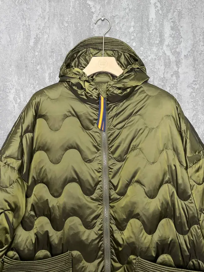 Пуховое пальто 1695 Размер 50-58 фото 5