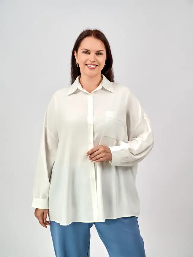 Рубашка 599 размер 50- 58 фото 8