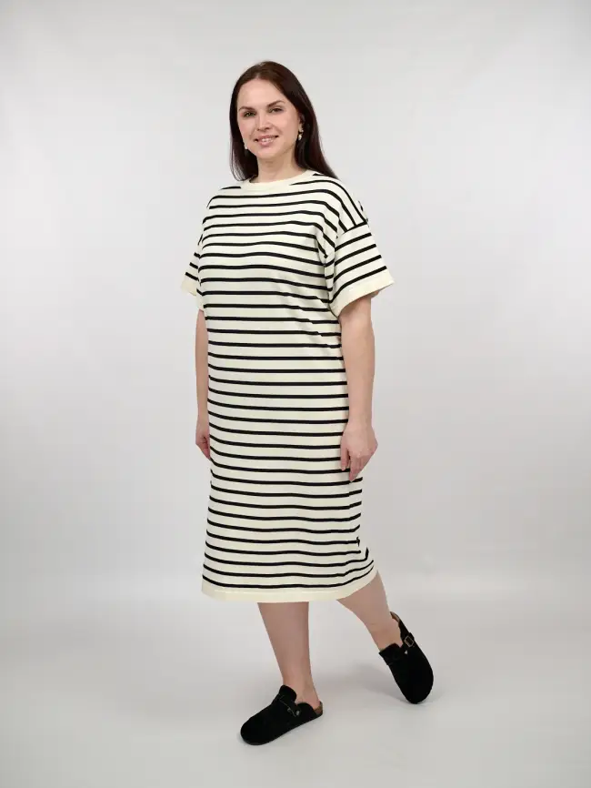 Трикотажное платье 7569 Размер 50-58 фото 17