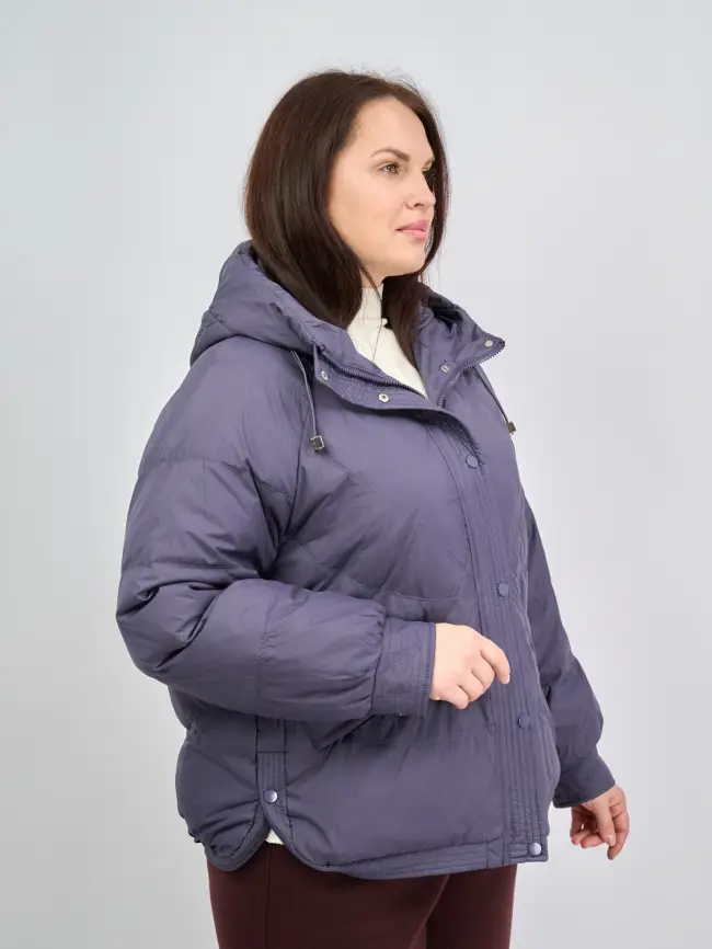 Пуховая куртка ЭттоПлюс 2553 Размер 48-52 фото 78