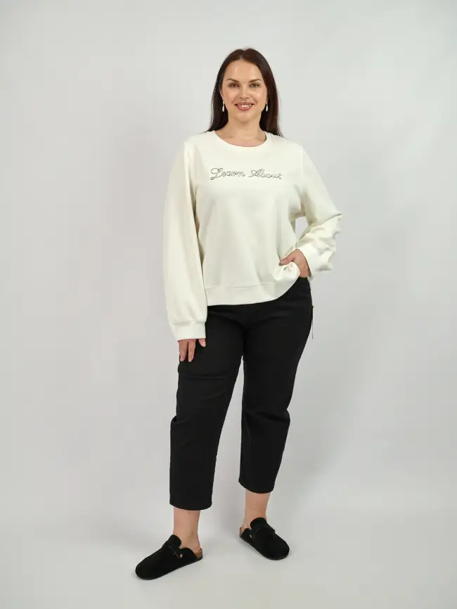 Свитшот 0528 Размер 46-56 фото 16