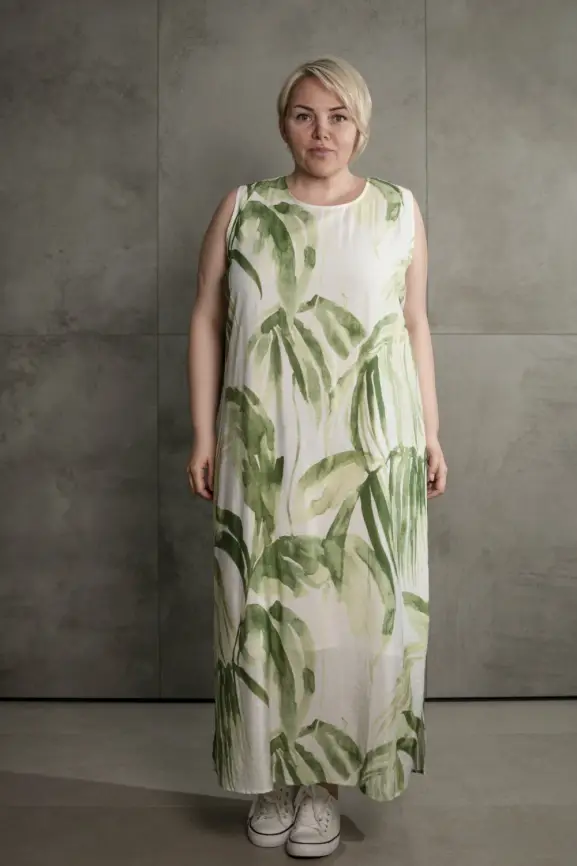 Сарафан ЭттоПлюс 0024 размеры 52- 58 фото 47