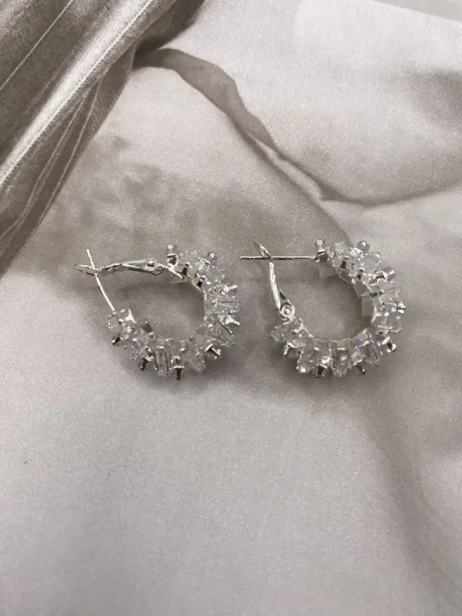 Серьги Льдинки Б0072 фото 1