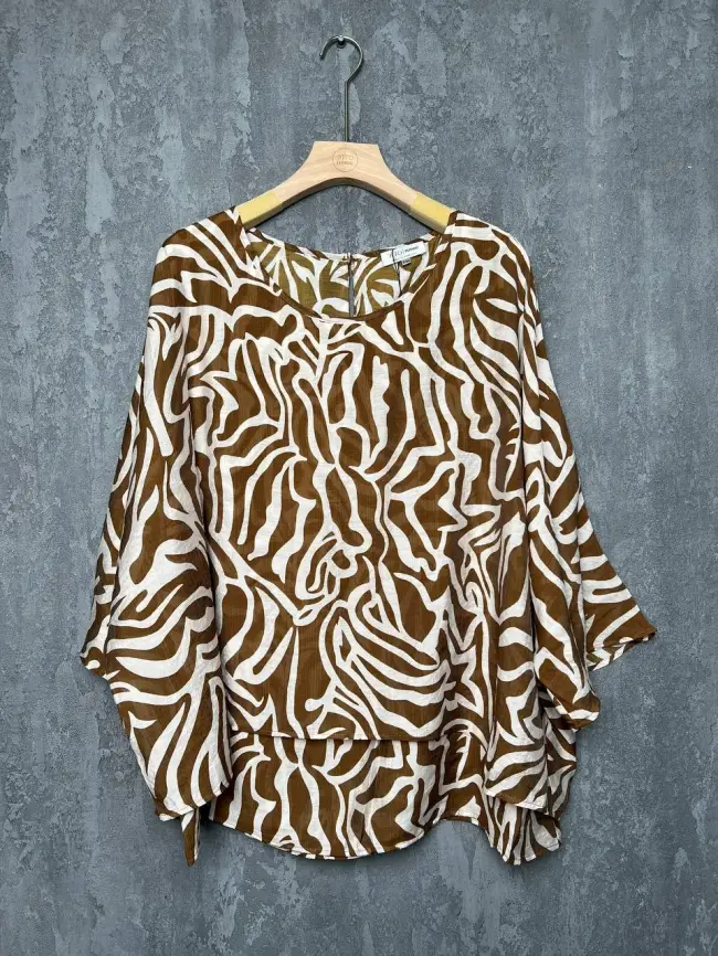 Блуза ЭттоПлюс 30059 Размер 50-58 фото 50