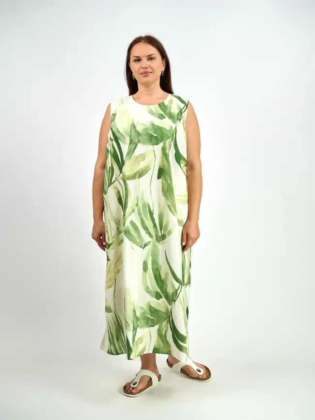 Сарафан ЭттоПлюс 0024 размеры 52- 58 фото 22