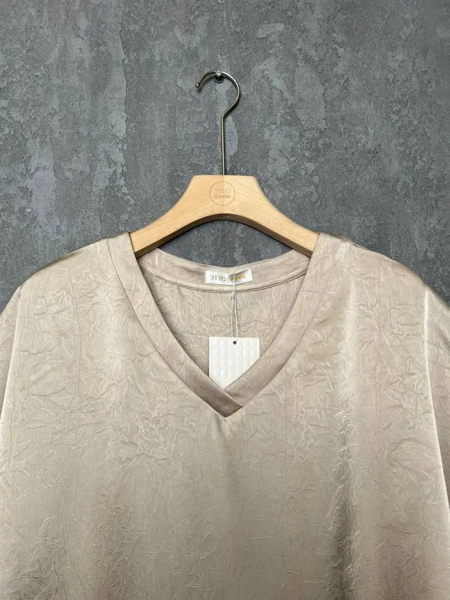 Блуза с v-вырезом ЭттоПлюс 1003 Размеры 50-58 фото 40