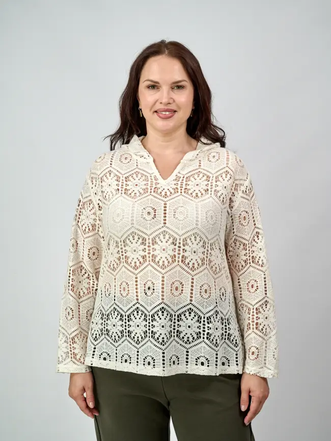 Джемпер 1252 Размер 48-56 фото 1