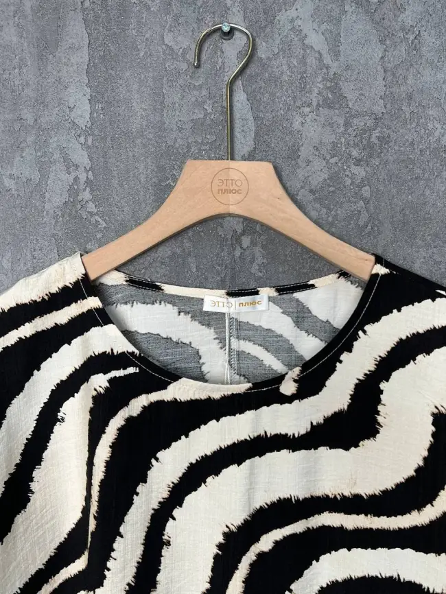 Блуза ЭттоПлюс 038 Размер 50-58 фото 18