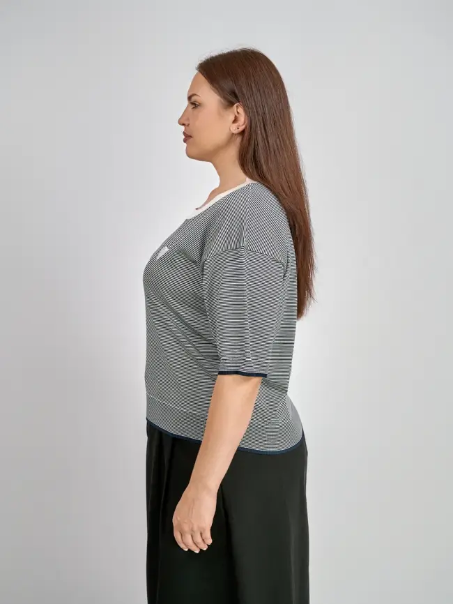 Джемпер облегченный ЭттоПлюс 25415 фото 14