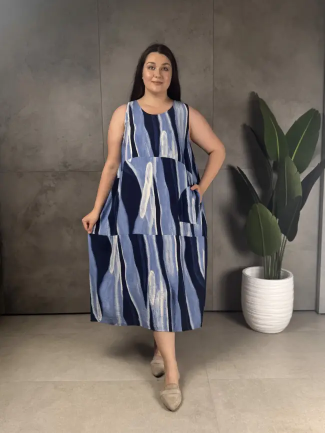 Сарафан ЭттоПлюс 0026 размер 52- 62 фото 10